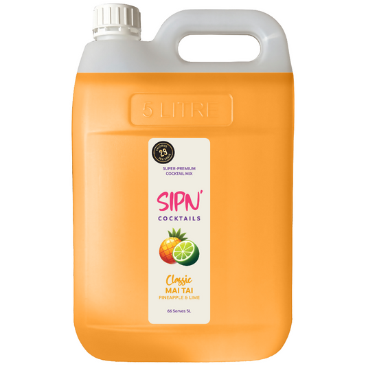 $87 - Pineapple and Lime Mai Tai Cocktail Mix - 5L HDPE Jerrican