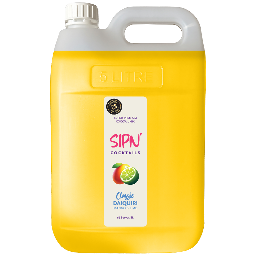 $87 - Mango and Lime Daquiri Cocktail Mix - 5L HDPE Jerrican