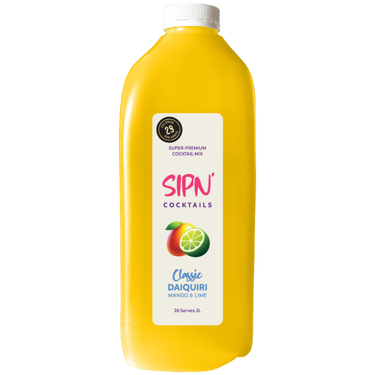 $37 - Mango and Lime Daiquiri Cocktail Mix - 2L HDPE Bottle
