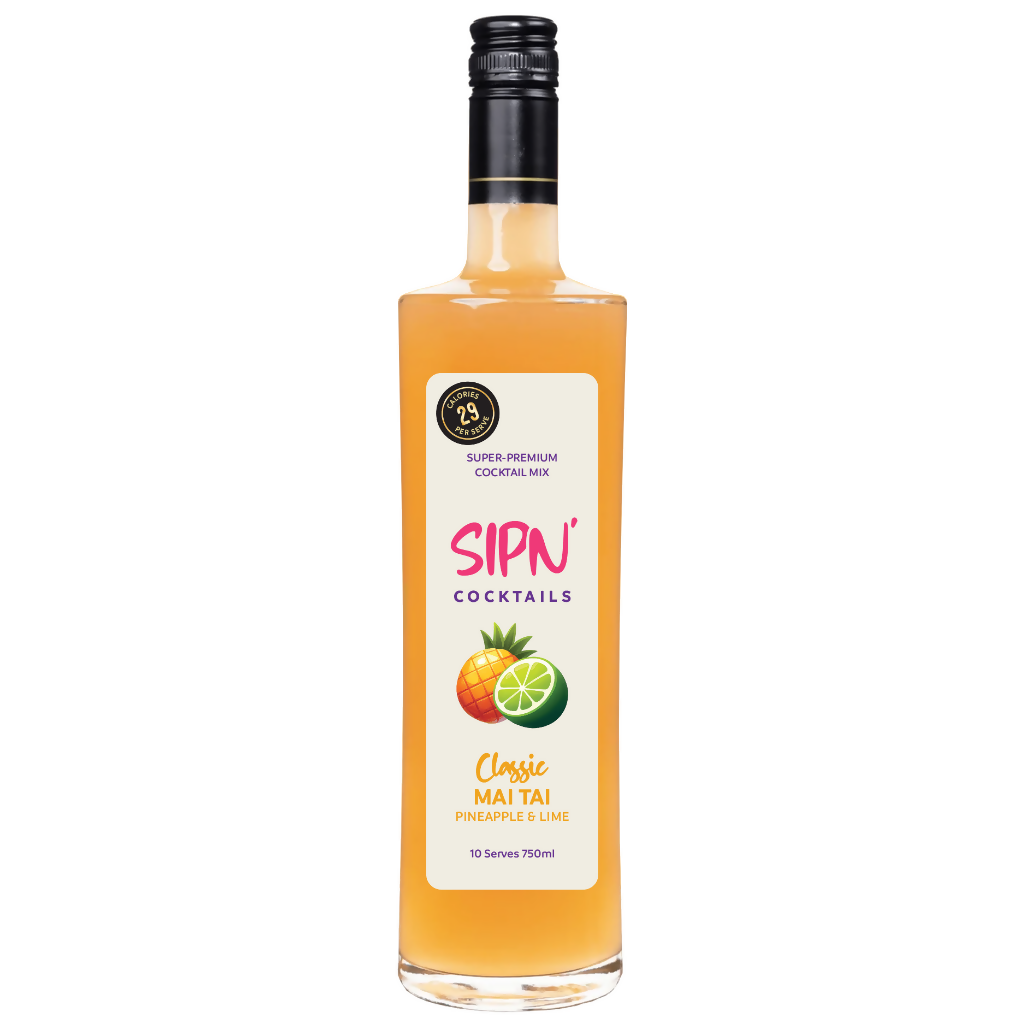 $18 - Pineapple and Lime Mai Tai Cocktail Mix - 6 x 750ml