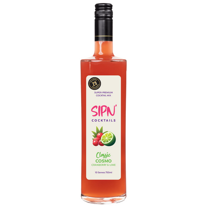 $87 - Cranberry and Lime Cosmopolitan Cocktail Mix - 5L HDPE Jerrican