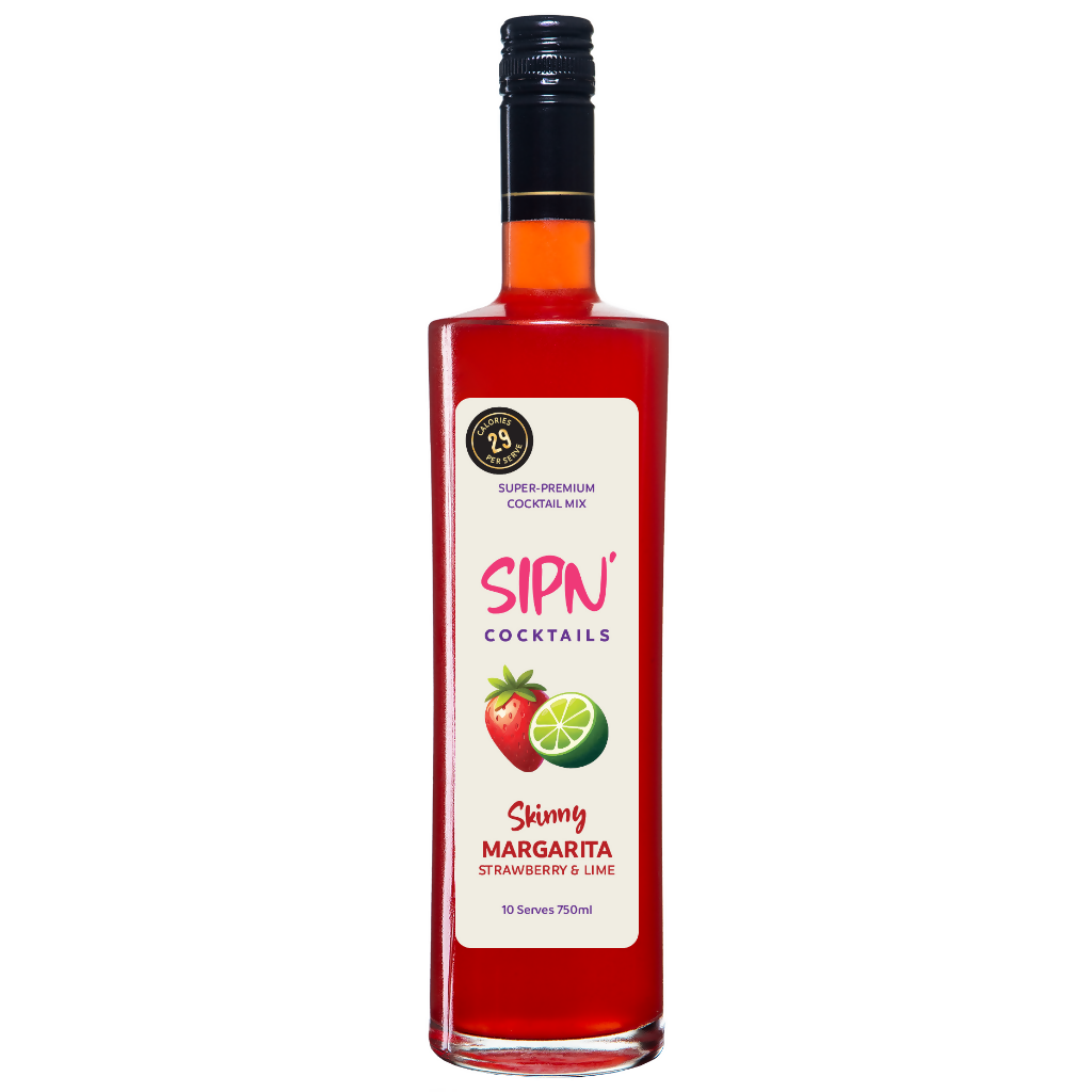 $18 - Strawberry and Lime Margarita Cocktail Mix - 6 x 750ml
