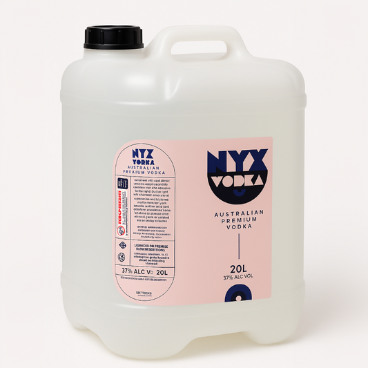 $950 - Nyx Vodka Australian Premium Vodka - 1 x 20L